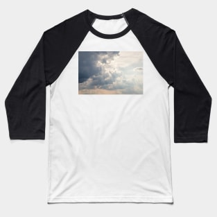 Sunbeam between storm clouds Baseball T-Shirt